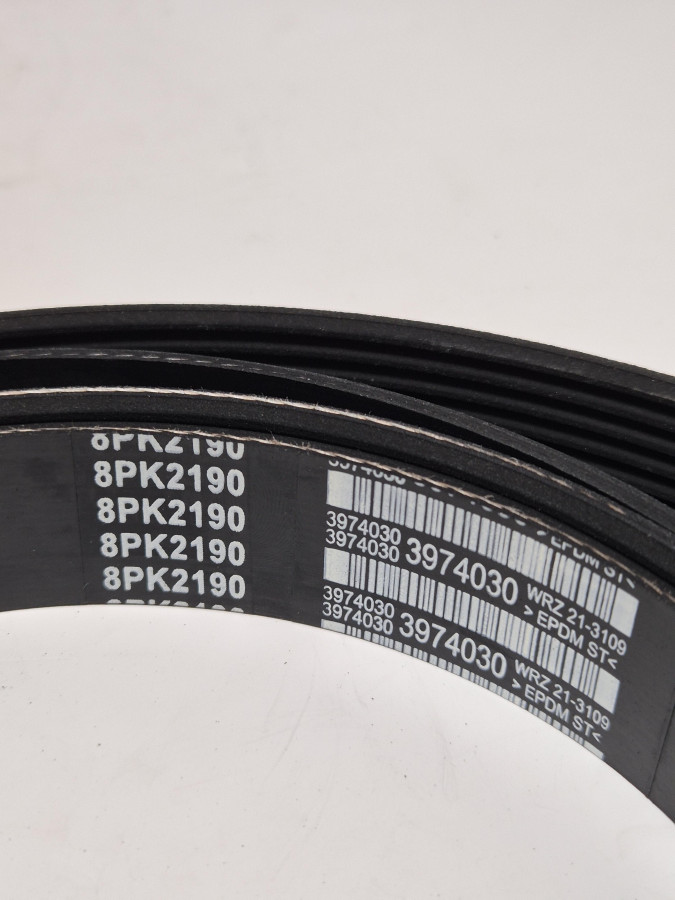 Ремень генератора ISF 3.8 8PK2190 Валдай 5256363 C+