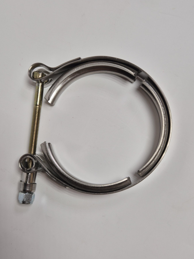 Хомут V-ленточный приемной трубы ISF3.8 D=89/(20) Bпаз= 10 мм C+