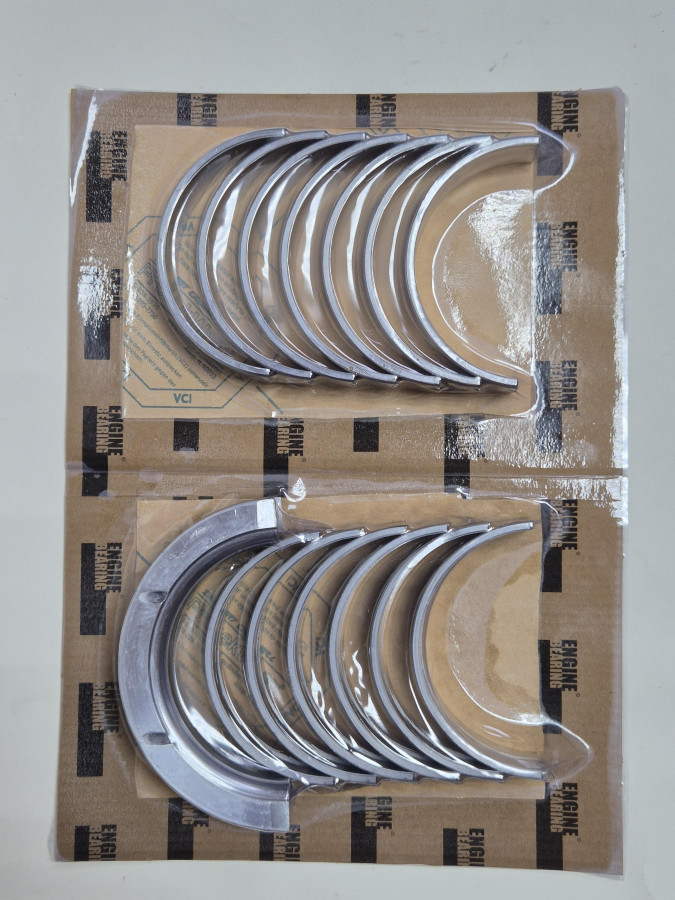 Вкладыши коренные 0.25 (6CT,L,ISCe,ISLe,QSC,QSL, СGe 8.3) 14шт с упорным верхним