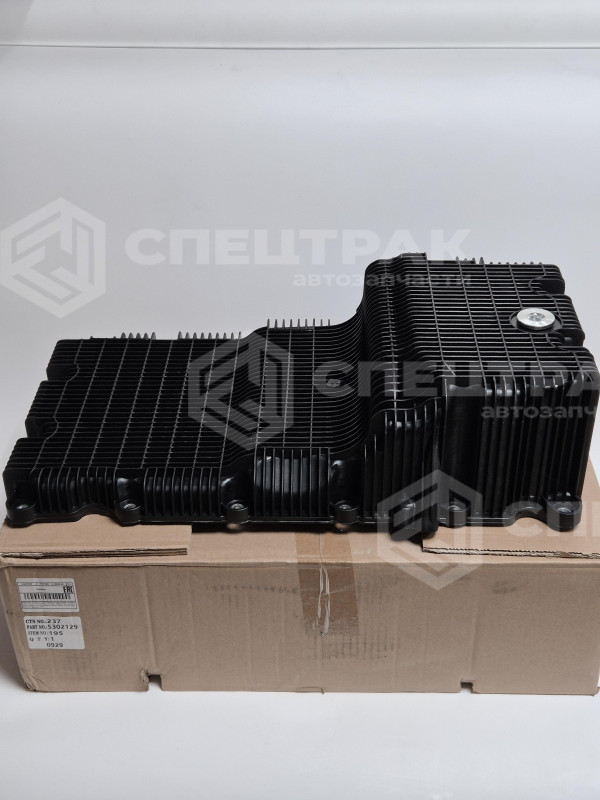 Поддон двигателя ISF2.8 без отв. под 2 щупа 2 маслоканала C+