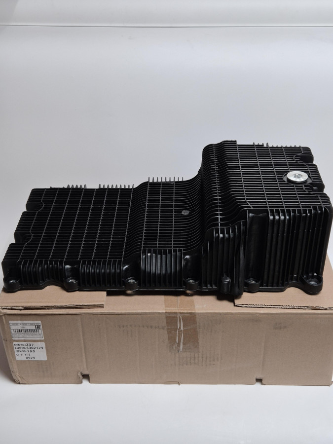 Поддон двигателя ISF2.8 без отв. под 2 щупа 2 маслоканала C+