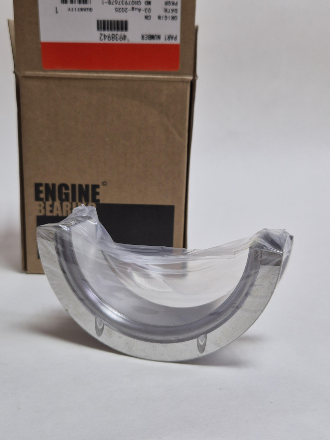 Вкладыш коренной упорный нижний 0.25 ISBe,ISDe,QSB,4BT,6BT 3945664 С+