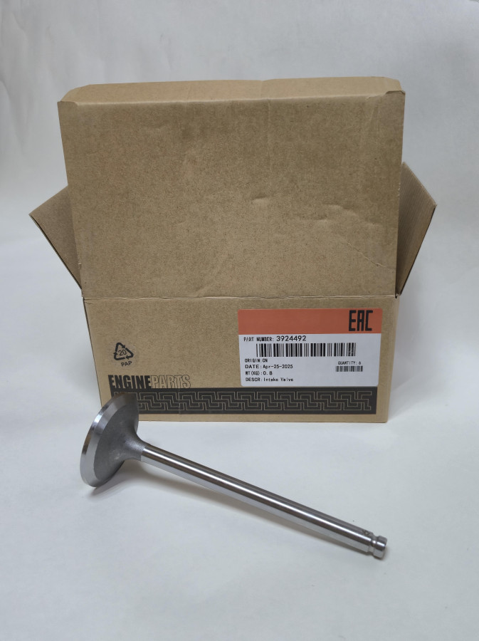 Клапан впускной 6CT 3927254 C+
