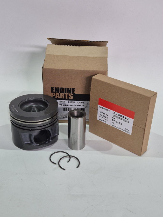 Поршень двигателя ISF2.8 в сборе 4995266,5446506 С+