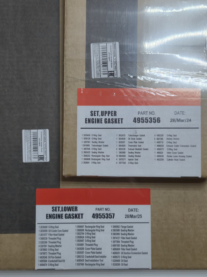 Комплект прокладок двигателя 4ISBe полный с ГБЦ C+