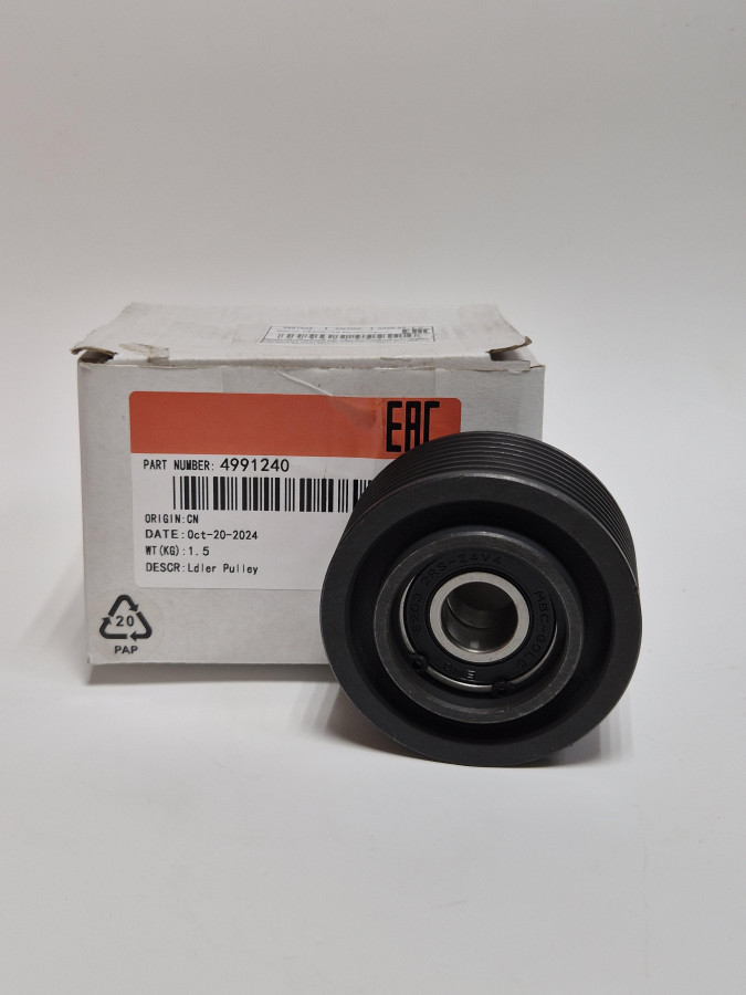 Ролик обводной ISF3.8/ISBe185 ручейковый 5265369/5365369 C+