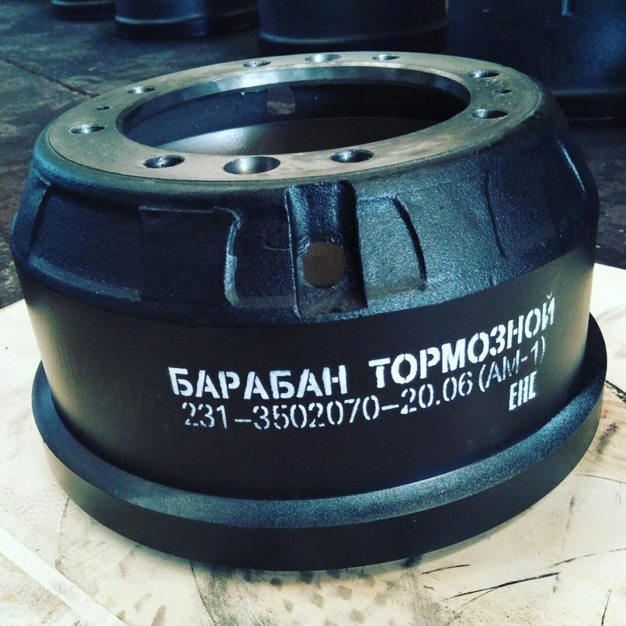 Барабан тормозной пер/зад (8 шп.) (ПАЗ-4234,320412,Вектор) (231-3501070-20.06) OPTIMA