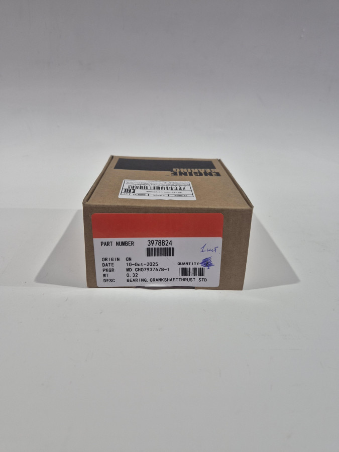 Вкладыш коренной упорный к/в нижний ISBe,ISDe,QSB,4BT,6BT 3945528 С+