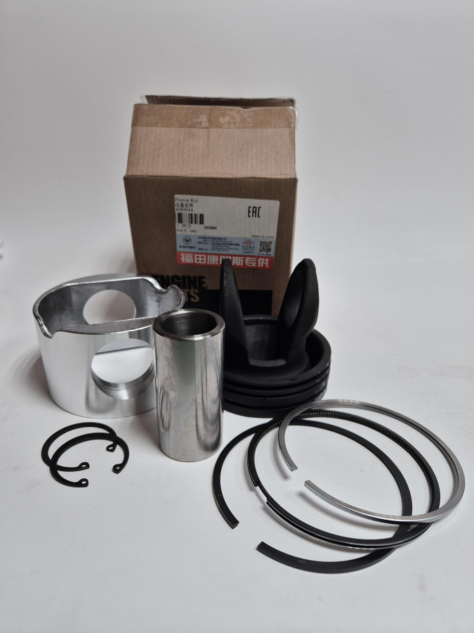 Поршень двигателя в сборе (поршень составной,палец,кольца,стоп кольца) ISLe.QSL C+