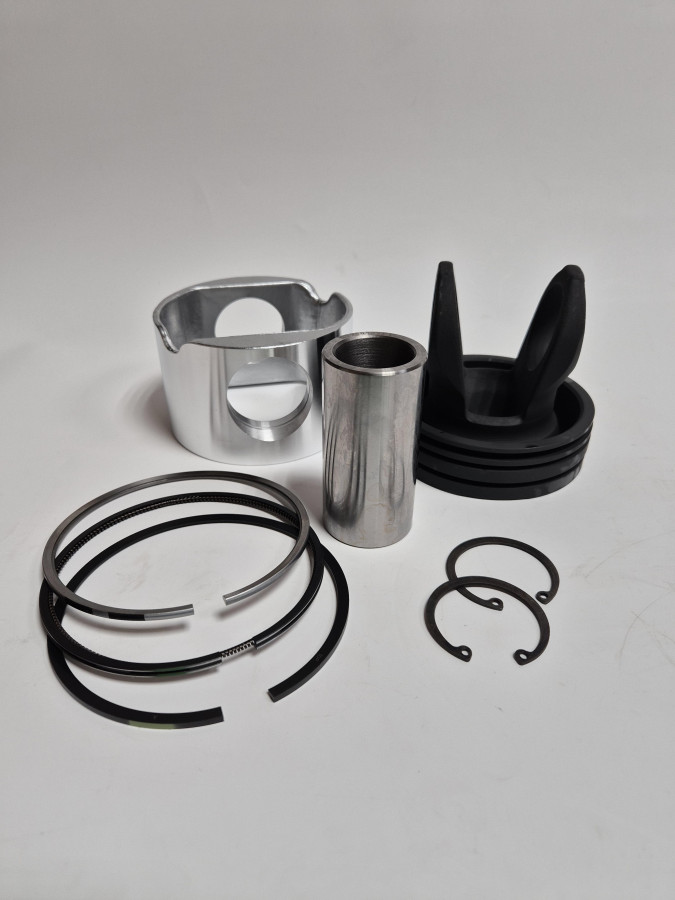 Поршень двигателя в сборе (поршень составной,палец,кольца,стоп кольца) ISLe.QSL C+