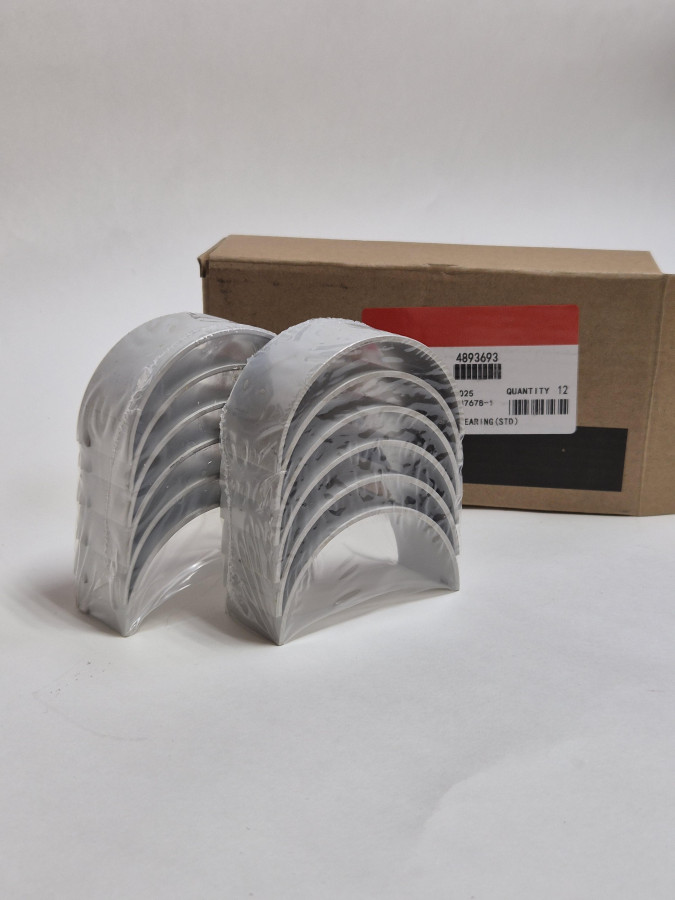 Вкладыши шатунные 0.25 6BT,нижние ISBe,ISDe,ISF3.8 4892795 (12шт.компл) C+