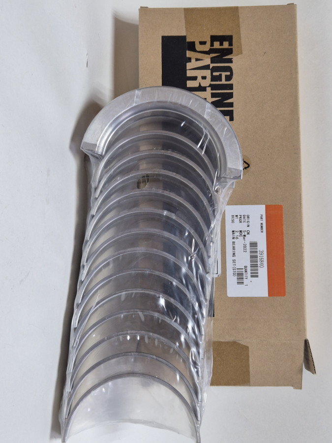 Вкладыши коренные L,QSL,ISLe 3944163,3944153,3901400,3916830,3926798,3901590,3901630 13+1 С+