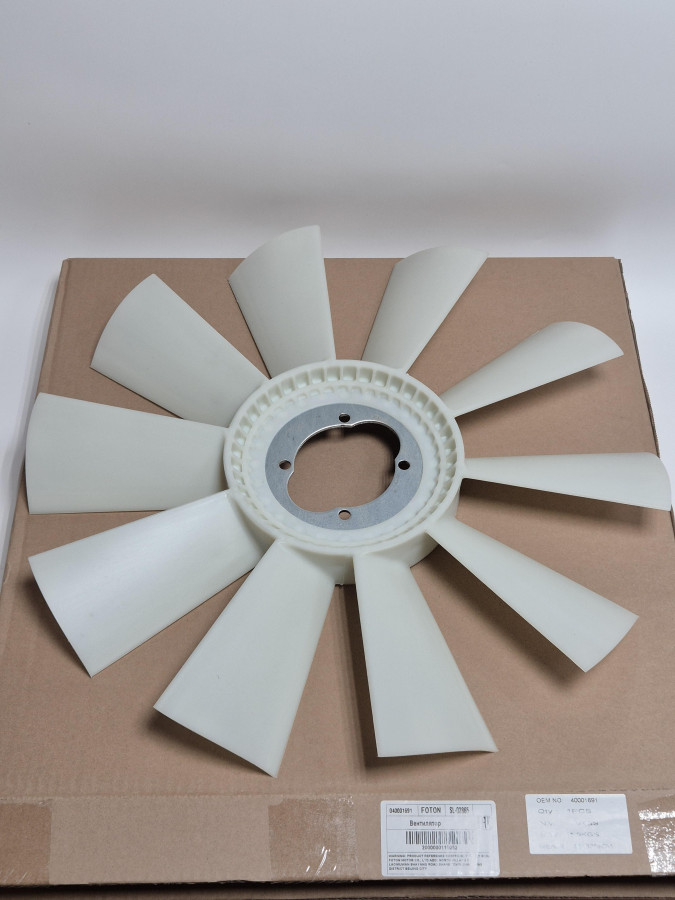 Крыльчатка без муфты 040001691 ISBe185,ISF 3.8,ЯМЗ-534 020003344 OPTIMA