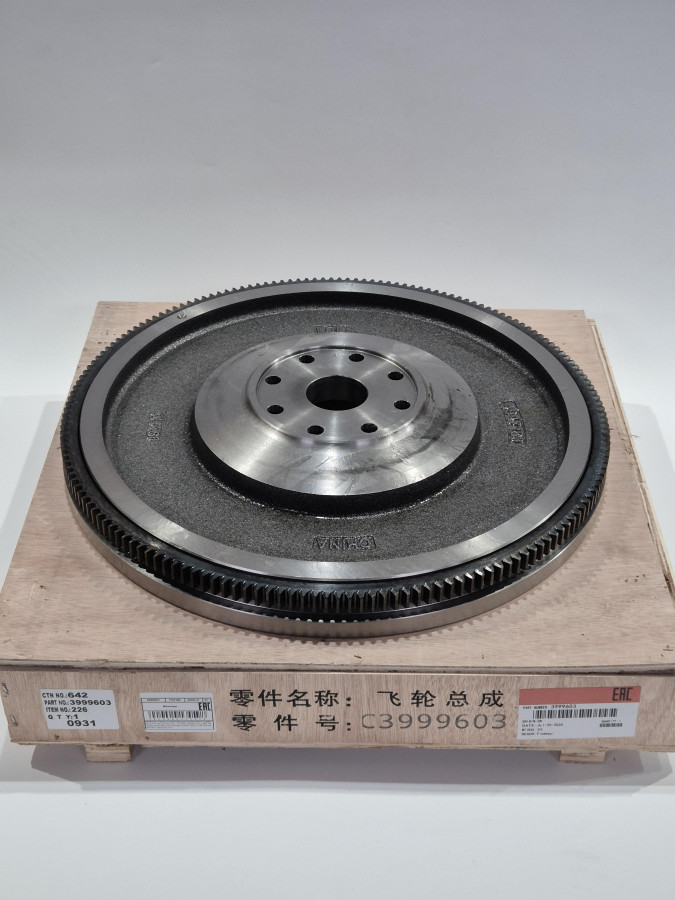 Маховик 6BT,6CT,EQB180,210-20 173зуб 3912907 C+