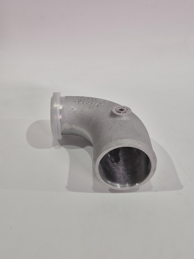 Патрубок турбины ISF3,8 Г-образн. металл. 4945501 O-