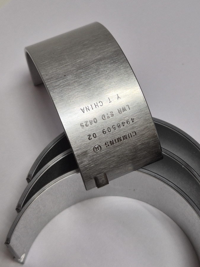 Вкладыш шатунный нижний ISF3.8/4.5,ISBe,ISDe,QSB O+