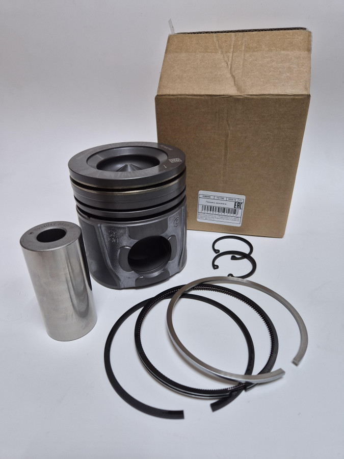 Поршень двигателя ISF3.8 (+0.50) в сборе с кольцами,стопорными и пальцами 4309115/5258754 C+