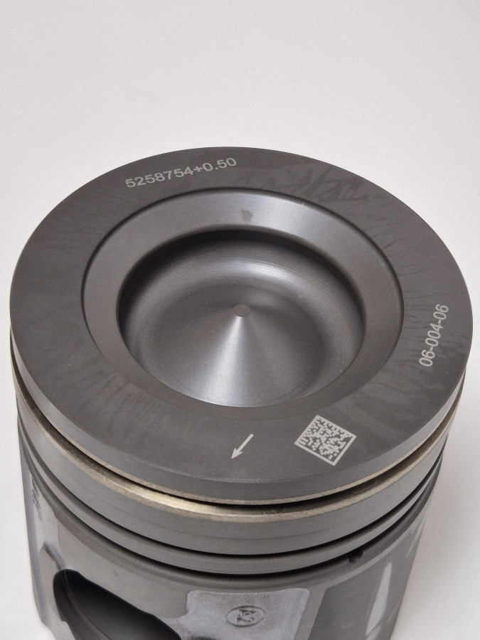 Поршень двигателя ISF3.8 (+0.50) в сборе с кольцами,стопорными и пальцами 4309115/5258754 C+