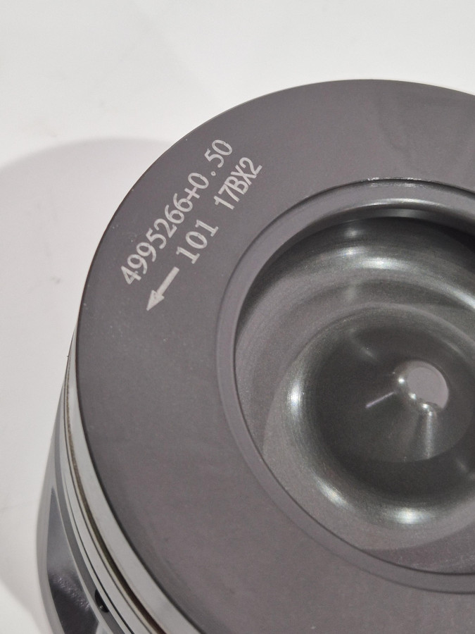 Поршень двигателя ISF2.8 +0,5 в сборе (поршень,палец, кольца, стопор) 5269332 C+
