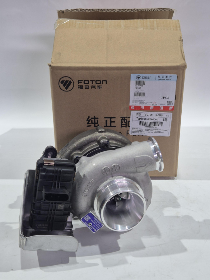 Турбокомпрессор Borg Warner ISF2.8 E5 5343015/5370733 O+