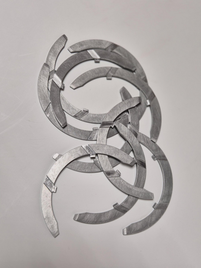 Полушайба упорного подшипника к/в G21A O+