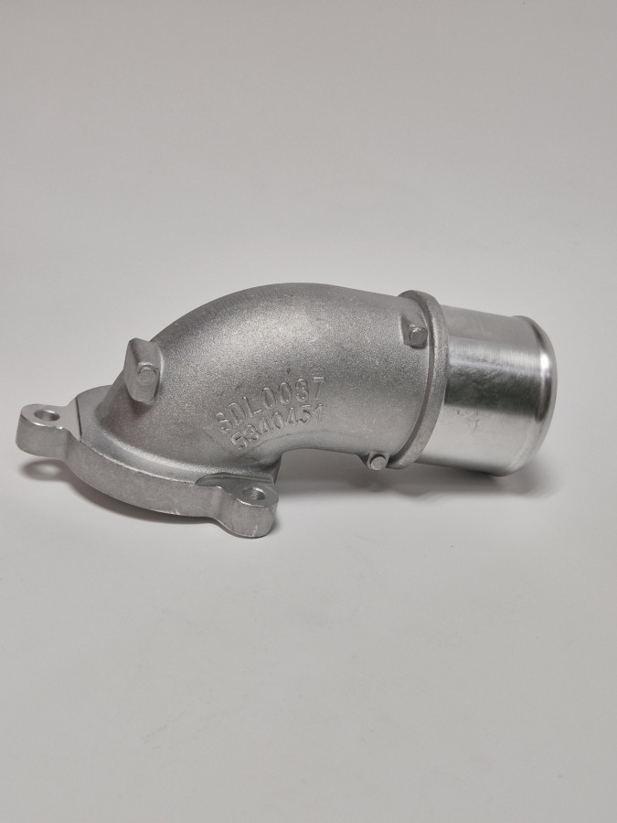 Патрубок подводящий ISF2.8 металл "Г-образный" D=50мм 5340451 O+