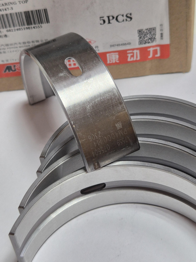 Вкладыш коренной верхний G21A (3E) O+