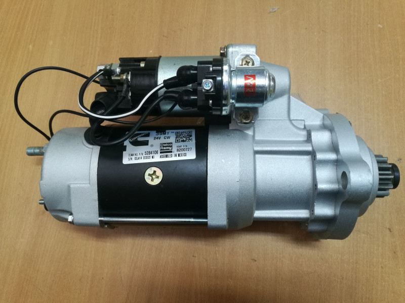 Стартер C,QSC,ISC,CGE280 5284106,5256416,4891301,3102763,3938497 24V 7.5kW 12 зуб. C+